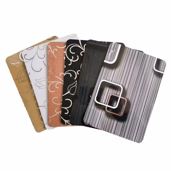 El panel compuesto de aluminio hermoso ligero de la película del animal doméstico para la decoración de la pared