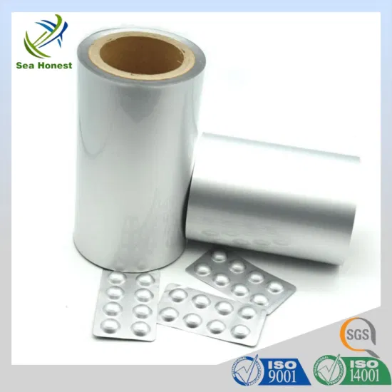 Rollo de conformado en frío de papel de aluminio PA/Alu/PVC para embalaje de medicamentos